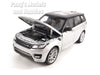 2013 Land Rover Range Rover Sport (L494) Silver 1/24 Diecast Metal Model by Welly