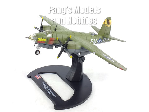 Martin B-26 Marauder "QQQQ" 556th BS 387th BG USAAF 1/144 Scale Diecast Metal Model by Luppa