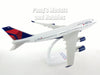 Boeing 747-400 747 Delta Airlines 1/200 Scale Model by Flight Miniatures