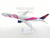 Boeing 767-400 (767) Delta Airlines - Breast Cancer Research Foundation - BCRF 1/200 Scale Model by Flight Miniatures