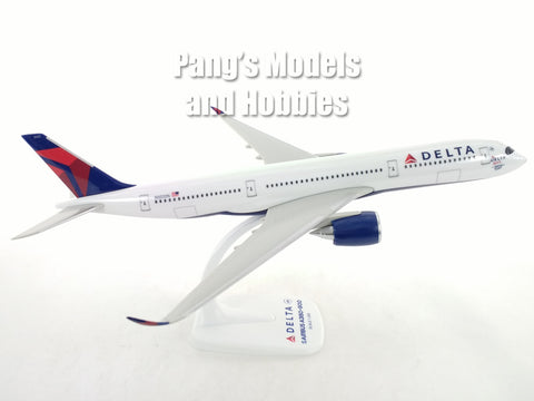 Airbus A350 A350-900 Delta Airlines "The Spirit of Delta" 1/200 Scale Model Airplane by Flight Miniatures