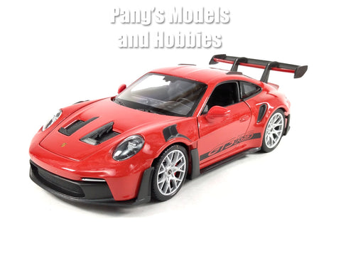 2021 Porsche 911 992 GT3 RS - Red - 1/24 Diecast Metal Model by Welly