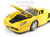 Ferrari Enzo - YELLOW - 1/24 Scale Diecast Model by Bburago