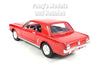 1964 1964.5 Ford Mustang Convertible Hard Top - RED - 1/24 Diecast Metal Model by Showcasts