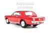 1964 1964.5 Ford Mustang Convertible Hard Top - RED - 1/24 Diecast Metal Model by Showcasts