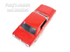 1964 1964.5 Ford Mustang Convertible Hard Top - RED - 1/24 Diecast Metal Model by Showcasts