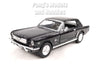 1964 1964.5 Ford Mustang Convertible Hard Top - BLACK - 1/24 Diecast Metal Model by Showcasts