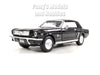 1964 1964.5 Ford Mustang Convertible Hard Top - BLACK - 1/24 Diecast Metal Model by Showcasts