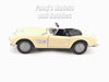 1956 BMW 507 - OFF WHITE - CREAM - 1/24 Diecast Metal Model by Welly