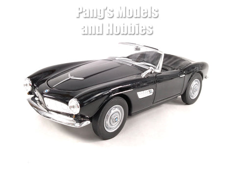 1956 BMW 507 - BLACK - 1/24 Diecast Metal Model by Welly