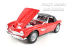 1956 BMW 507 - RED - 1/24 Diecast Metal Model by Welly