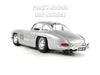 1954 Mercedes-Benz 300 SL - SILVER - 1/24 Scale Diecast Model by Bburago