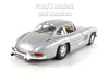 1954 Mercedes-Benz 300 SL - SILVER - 1/24 Scale Diecast Model by Bburago