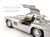 1954 Mercedes-Benz 300 SL - SILVER - 1/24 Scale Diecast Model by Bburago