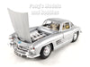 1954 Mercedes-Benz 300 SL - SILVER - 1/24 Scale Diecast Model by Bburago