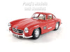 1954 Mercedes-Benz 300 SL - RED - 1/24 Scale Diecast Model by Bburago