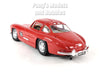 1954 Mercedes-Benz 300 SL - RED - 1/24 Scale Diecast Model by Bburago