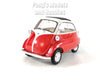 1955 BMW Isetta - RED - 1/24 Diecast Metal Model by Welly