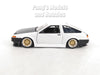 1986 Toyota Trueno AE86 1/24 Scale Diecast Metal Model by Jada