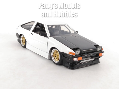 1986 Toyota Trueno AE86 1/24 Scale Diecast Metal Model by Jada