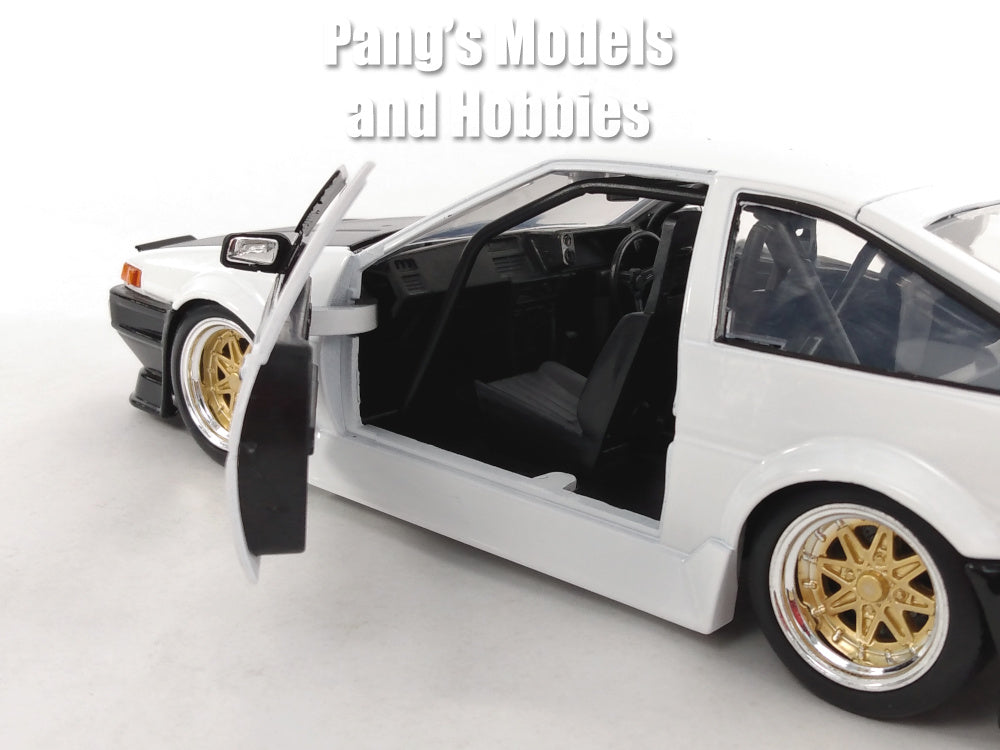 Toyota Trueno AE85 Blanc 1986 1/24 JDM TUNERS 35956 - Collection Toyota Trueno AE85 Blanc 1986 1/24 JDM TUNERS 35956 - Collection