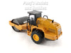 6.5 Inch Construction Vehicle - Road Roller Compactor 1/48 Scale Diecast & Plastic Model