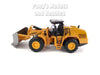 7.75 Inch Construction Vehicle - Wheel Loader with V Blade 1/48 Scale Diecast & Plastic Model