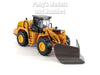 7.75 Inch Construction Vehicle - Wheel Loader with V Blade 1/48 Scale Diecast & Plastic Model