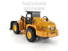 7.75 Inch Construction Vehicle - Wheel Loader with V Blade 1/48 Scale Diecast & Plastic Model