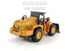 7.75 Inch Construction Vehicle - Wheel Loader with V Blade 1/48 Scale Diecast & Plastic Model