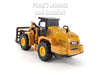 8 Inch Construction Vehicle - Wheel Loader with Pallet Fork 1/48 Scale Diecast & Plastic Model