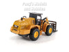 8 Inch Construction Vehicle - Wheel Loader with Pallet Fork 1/48 Scale Diecast & Plastic Model