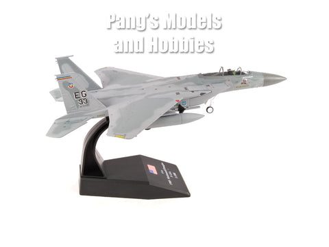 F-15 F-15C Eagle - MiG Killer "Gulf Spirit" 58th Tactical Fighter Squadron, 33rd Tactical Fighter Wing, USAF, Desert Storm, 1991 1/100 Scale Diecast Model - Unbranded