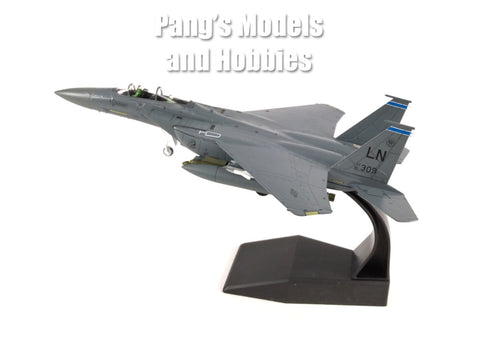 F-15 F-15E Strike Eagle 492nd Fighter Squadron, 48th Fighter Wing, USAF Europe, RAF Lakenheath, England, 2020 1/100 Scale Diecast Model - Unbranded