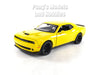 2018 Dodge Challenger SRT Hellcat Widebody - YELLOW - 1/24 Scale Diecast Model by Showcasts