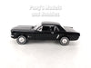 1964 1/2 Ford Mustang - BLACK - 1/24 Diecast Metal Model by Welly