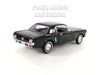 1964 1/2 Ford Mustang - BLACK - 1/24 Diecast Metal Model by Welly