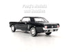 1964 1/2 Ford Mustang - BLACK - 1/24 Diecast Metal Model by Welly