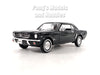 1964 1/2 Ford Mustang - BLACK - 1/24 Diecast Metal Model by Welly