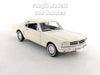 1964 1/2 Ford Mustang Coupe - WHITE - 1/24 Diecast Metal Model by Welly