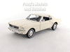 1964 1/2 Ford Mustang Coupe - WHITE - 1/24 Diecast Metal Model by Welly
