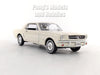 1964 1/2 Ford Mustang Coupe - WHITE - 1/24 Diecast Metal Model by Welly