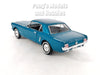 1964 1/2 Ford Mustang Coupe - AQUA BLUE - GREEN - 1/24 Diecast Metal Model by Welly