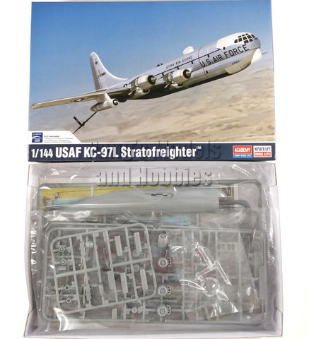 Boeing KC-97 KC-97L Stratofreighter USAF 1/144 Scale Plastic Model Kit (Assembly Required) by Academy