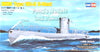 Type VII VII-A U-Boat Submarine DKM German Navy - 1/350 Scale Model Kit Assembly Needed - HobbyBoss
