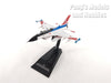 Mitsubishi F-2 F-2B Development and Test Wing - JASDF 1/100 Scale Diecast Metal Model by Hachette