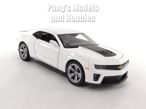 2012 Chevy Camaro LZ1 - WHITE - 1/24  Scale Diecast Metal Model by Welly