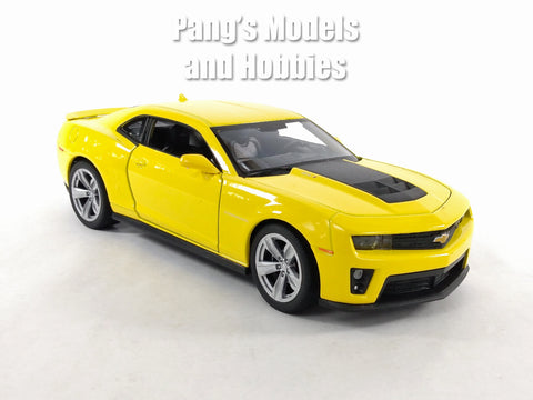2012 Chevy Camaro LZ1 - YELLOW - 1/24  Scale Diecast Metal Model by Welly
