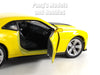 2012 Chevy Camaro LZ1 - YELLOW - 1/24  Scale Diecast Metal Model by Welly