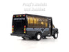 4.75 inch Mini Charter Tour Airport Bus Van Limo - Black - 1/48 Scale Diecast Model 1/48 Scale Diecast Model